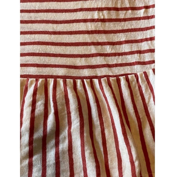 Madewell Striped Linen Cotton Blend Shirt Size XXS - Picture 5 of 9